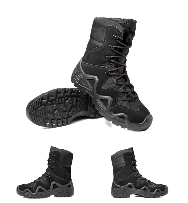 Dulboots-Bottes de saut du désert pour hommes, force spéciale, randonnée en plein air, chaussures de rinçage, baskets pour hommes, chaussure de randonnée
