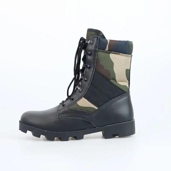 DulBoots-Chaussures d'entraînement spéciales pour hommes, chaussures montantes, absorbant les chocs, l'offre elles dures, taille haute, bottes de randonnée en plein air – Image 5