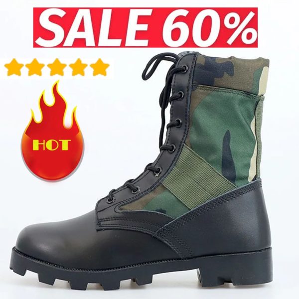 DulBoots-Chaussures d'entraînement spéciales pour hommes, chaussures montantes, absorbant les chocs, l'offre elles dures, taille haute, bottes de randonnée en plein air