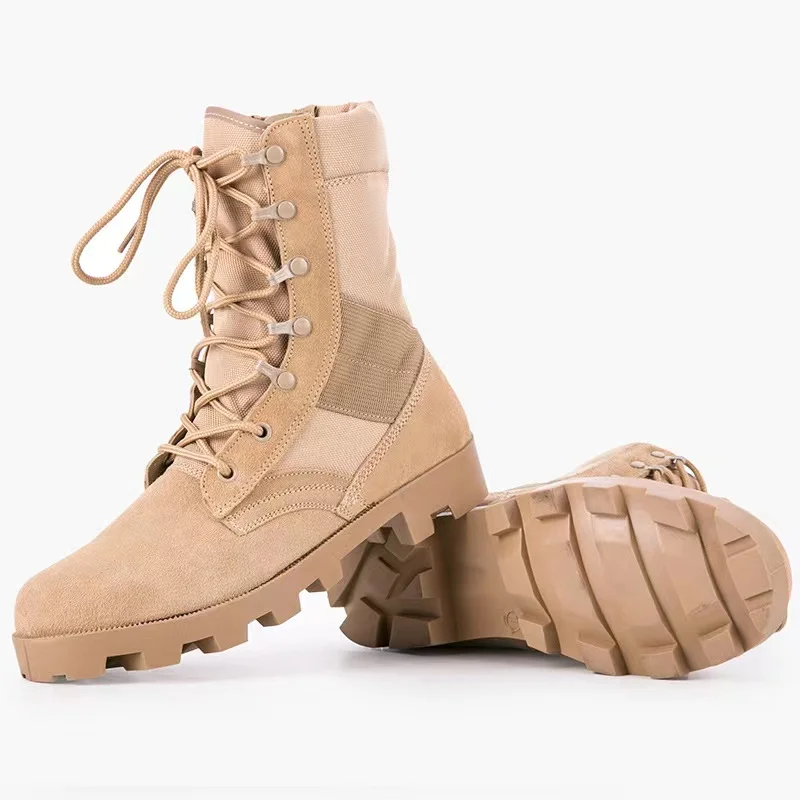 DulBoots-Chaussures d'entraînement spéciales pour hommes, chaussures montantes, absorbant les chocs, l'offre elles dures, taille haute, bottes de randonnée en plein air