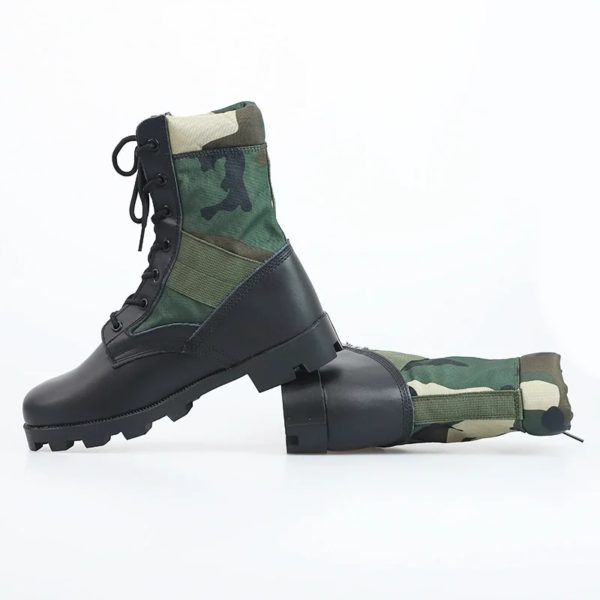 DulBoots-Chaussures d'entraînement spéciales pour hommes, chaussures montantes, absorbant les chocs, l'offre elles dures, taille haute, bottes de randonnée en plein air – Image 4