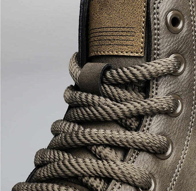 Bottes à lacets de style britannique pour hommes, coupe haute, chaussures pour hommes, bas prix, mode coordonnante, connaître les offres originales, rétro, printemps, automne