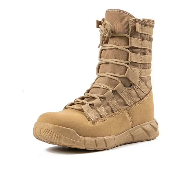 Bottes de randonnée légères et respirantes pour hommes, chaussures de rinçage dans la jungle, chaussures de désert confortables, randonnée en plein air