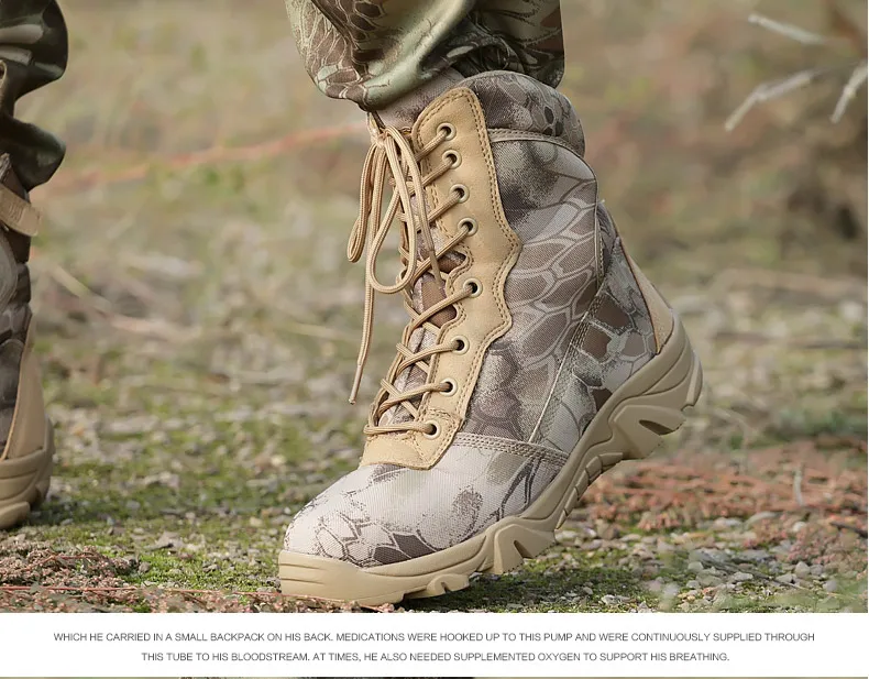 Bottes en cuir imperméables pour hommes, chaussures de travail décontractées, bottes de printemps Skip Rinse, imprimé dans le désert, DulBoots, 2024