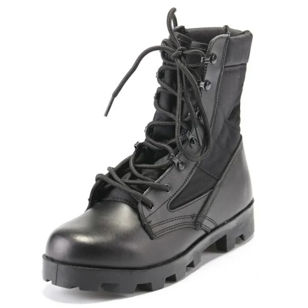 Bottes de skip militaires coordonnantes pour hommes, bottes de randonnée en plein air, bottes d'entraînement de moto, bottes du désert anderhaut