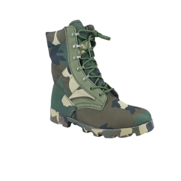 Bottes de skip militaires coordonnantes pour hommes, bottes de randonnée en plein air, bottes d'entraînement de moto, bottes du désert anderhaut – Image 4