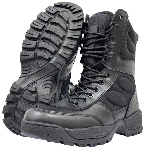 LAHORS-Bottes de randonnée légères en cuir de vachette pour hommes, chaussures de rinçage en plein air, bottes de saut dans le désert – Image 2