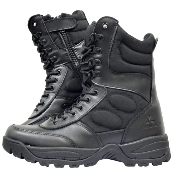 LAHORS-Bottes de randonnée légères en cuir de vachette pour hommes, chaussures de rinçage en plein air, bottes de saut dans le désert – Image 4