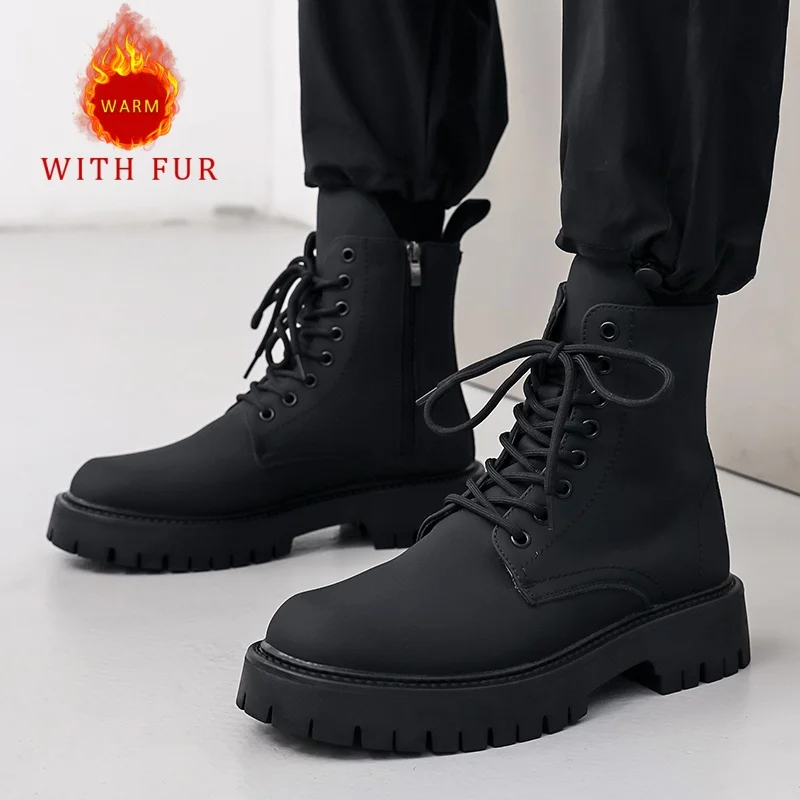 Bottes d'extérieur chaudes pour hommes, styles de conception classiques et à la mode, automne et hiver, mode de fête, américains, grande taille, nouveau