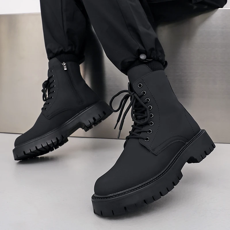 Bottes d'extérieur chaudes pour hommes, styles de conception classiques et à la mode, automne et hiver, mode de fête, américains, grande taille, nouveau