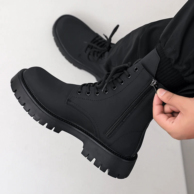 Bottes d'extérieur chaudes pour hommes, styles de conception classiques et à la mode, automne et hiver, mode de fête, américains, grande taille, nouveau