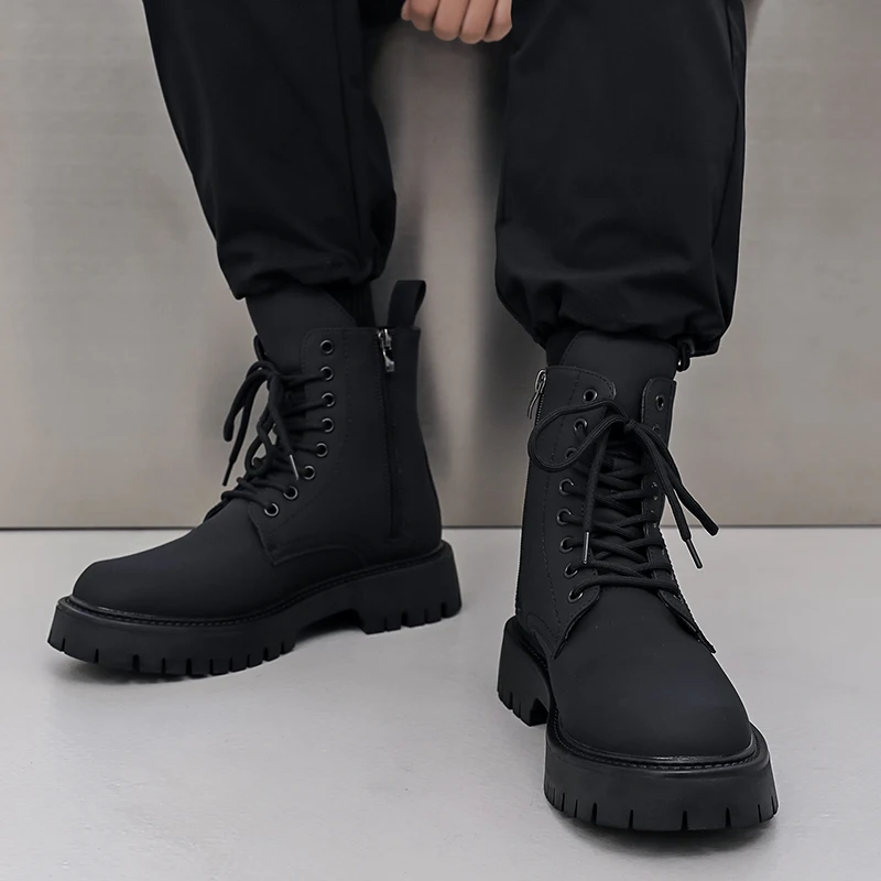 Bottes d'extérieur chaudes pour hommes, styles de conception classiques et à la mode, automne et hiver, mode de fête, américains, grande taille, nouveau