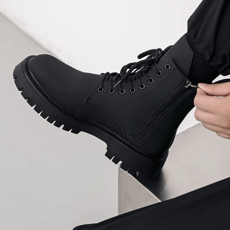 Bottes d'extérieur chaudes pour hommes, styles de conception classiques et à la mode, automne et hiver, mode de fête, américains, grande taille, nouveau