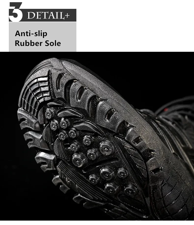 Bottes en cuir montantes pour hommes, bottes respirantes, chaussures de plein air, randonnée, rinçage, haute qualité, marque