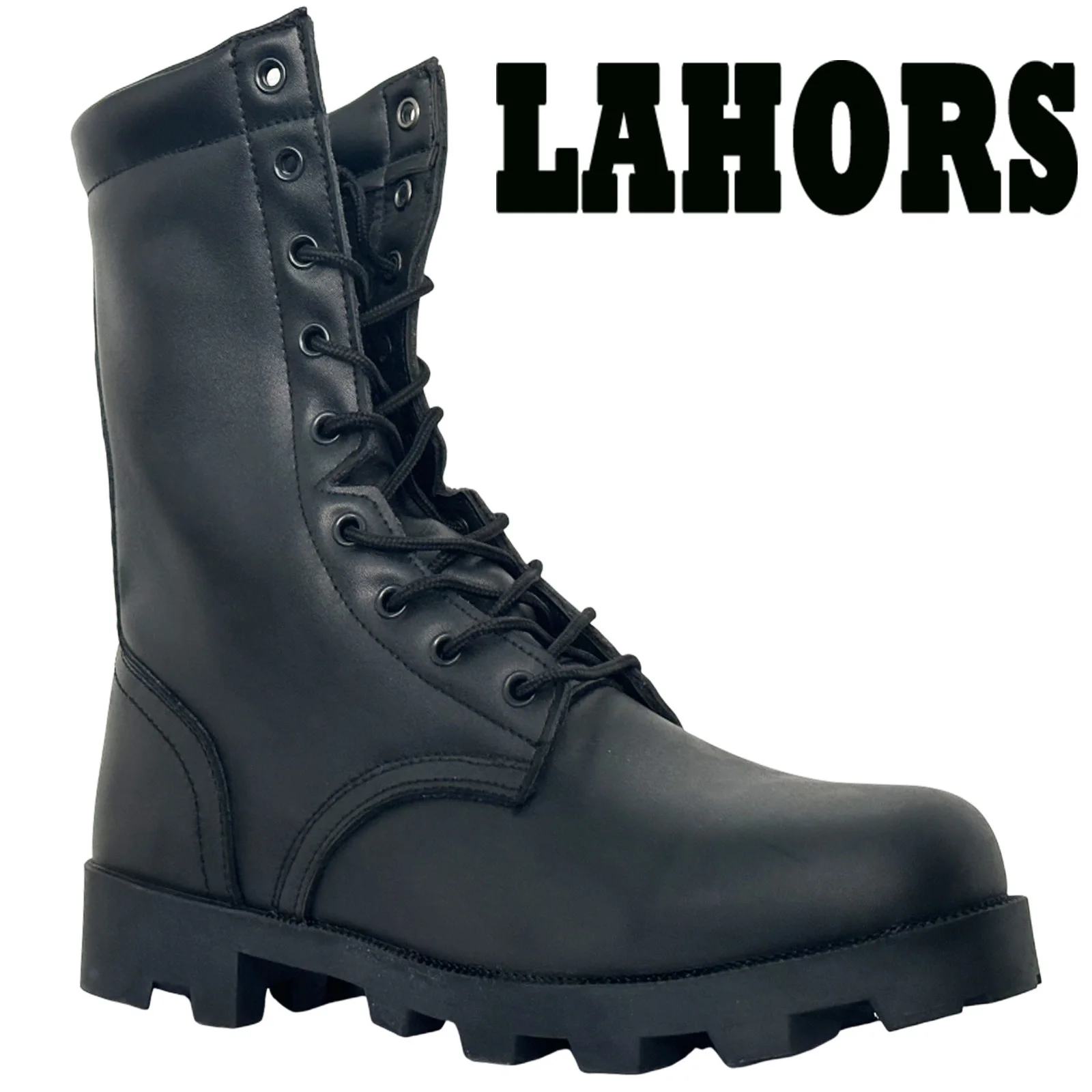 LAHORS-Bottes en cuir originales pour hommes, chaussures de sport, bottes de randonnée en plein air, bottes de skip dans le désert, chaussures de sécurité au travail