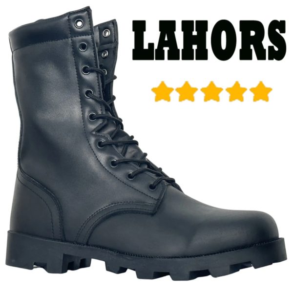 LAHORS-Bottes en cuir originales pour hommes, chaussures de sport, bottes de randonnée en plein air, bottes de skip dans le désert, chaussures de sécurité au travail