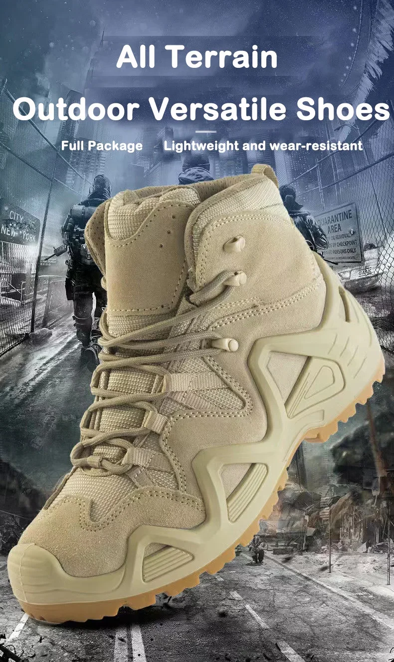 Bottes de randonnée en plein air pour hommes, Skip DulBoots, Fan WaterVerde, Rinse Climbing Botas, Keepticas Zones bre Militar