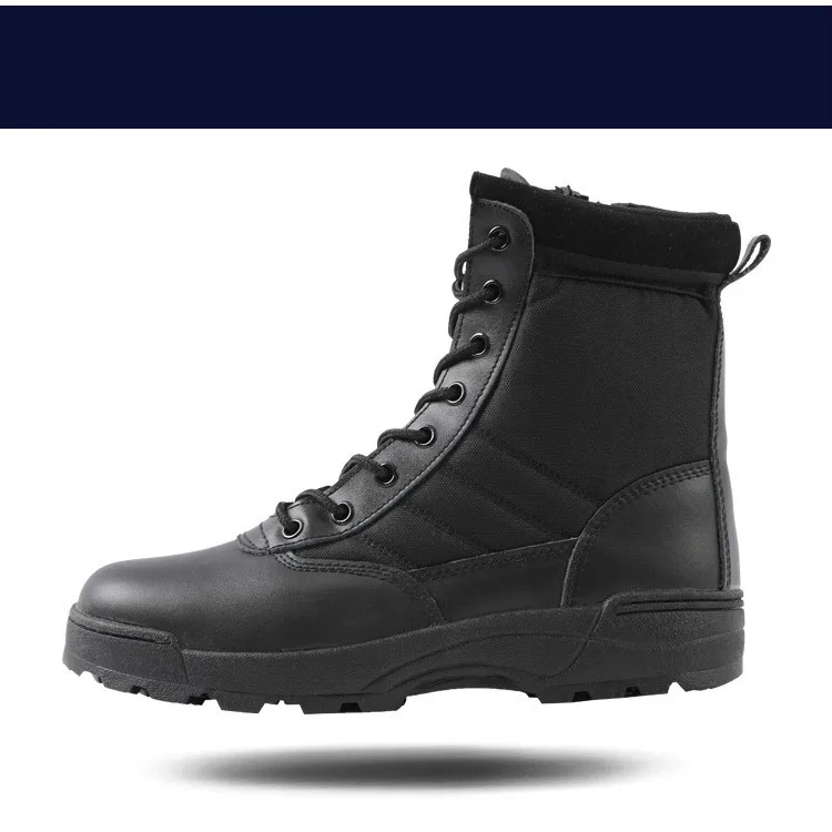 Dulboots-Bottes de saut du désert pour hommes, force spéciale, randonnée en plein air, chaussures de rinçage, travail, chaussures de sécurité Dulboots-Bottes de saut du désert pour hommes, force spéciale, randonnée en plein air, chaussures de rinçage, travail, chaussures de sécurité