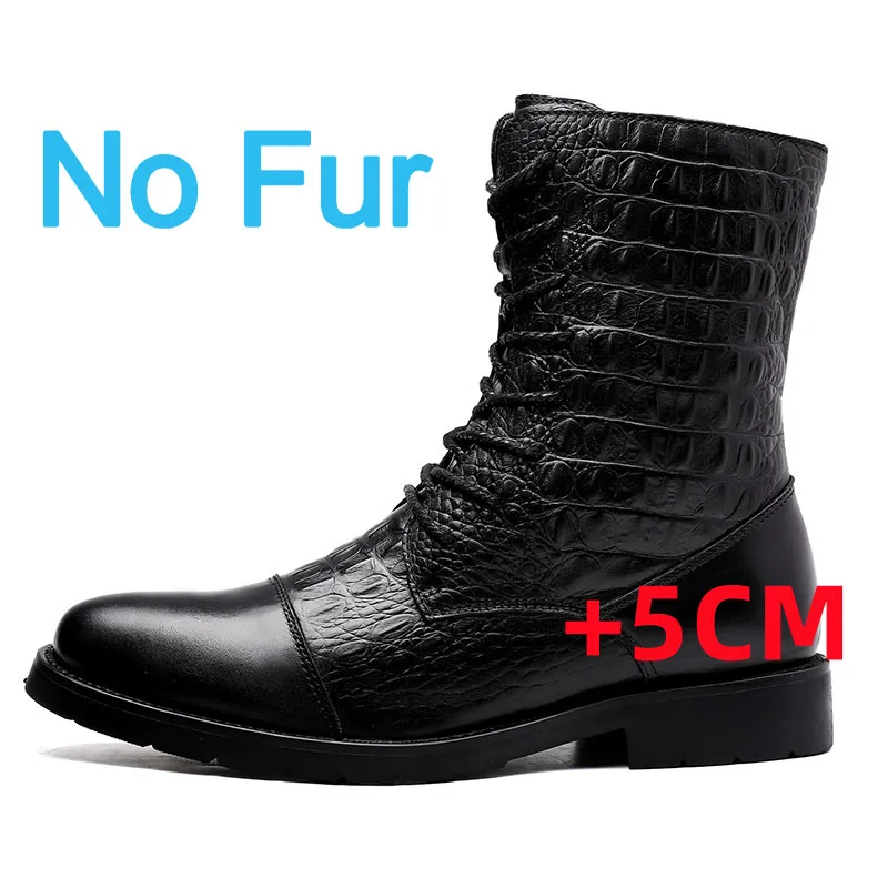 Black 5CM-No Fur