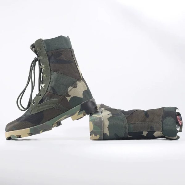 Camfloug-Bottes de randonnée en plein air pour hommes, chaussures d'entraînement tout-terrain dans le désert, chaussures montantes dans la jungle, DulBotas, offre spéciale, nouveau, 2023 – Image 6
