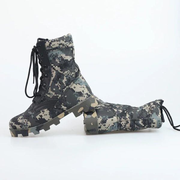 Camfloug-Bottes de randonnée en plein air pour hommes, chaussures d'entraînement tout-terrain dans le désert, chaussures montantes dans la jungle, DulBotas, offre spéciale, nouveau, 2023 – Image 4