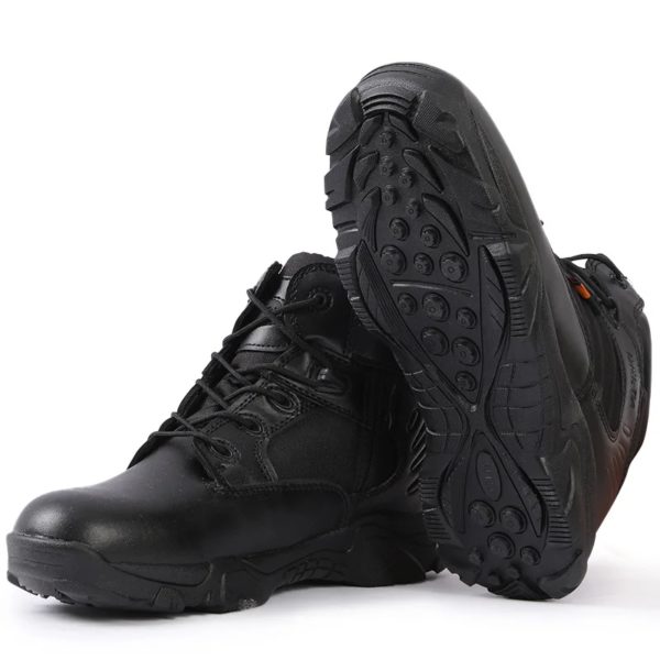 Desert Dulboots-Bottes d'entraînement militaire GérField pour hommes et femmes, chaussures de travail de l'armée, chaussures d'alpinisme en plein air, chaussures de randonnée – Image 4