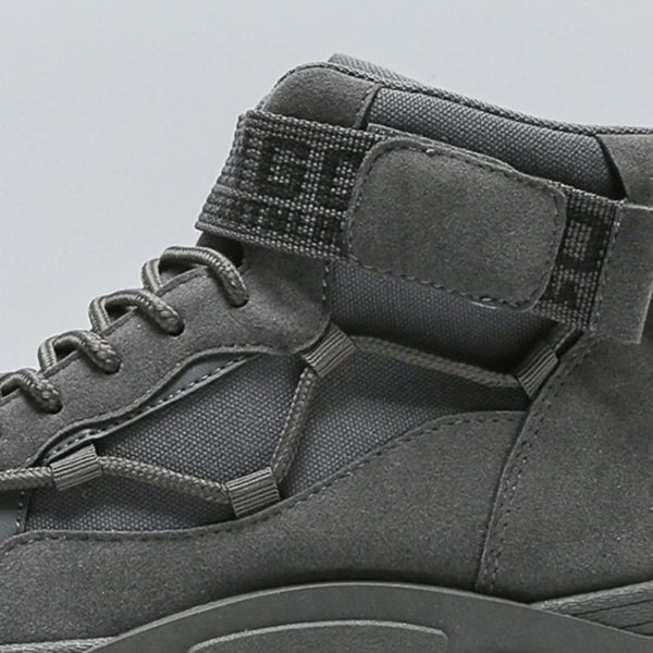 Bottes de skip militaires pour hommes, bottes de rinçage, chaussures de randonnée en plein air, légères, bottes du désert, chaussures de travail, 2024 – Image 5
