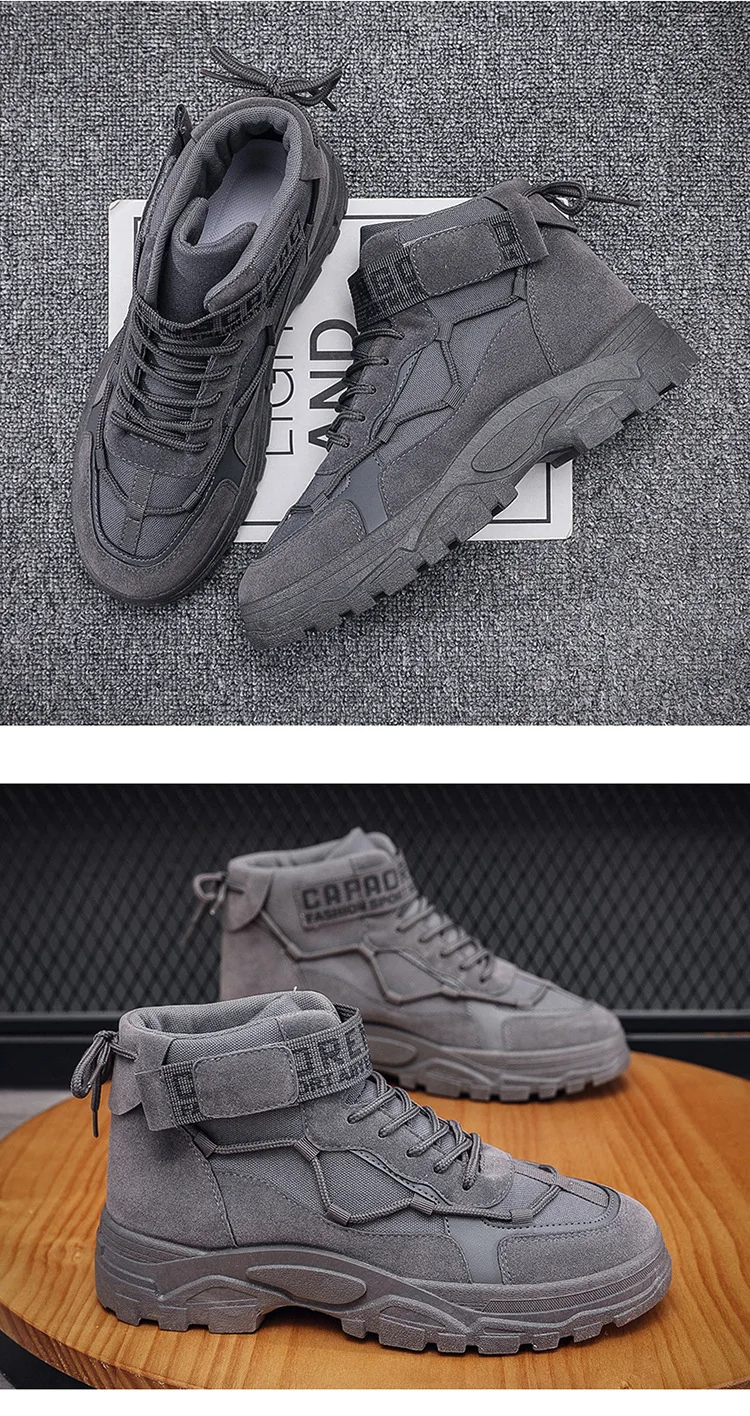 Bottes de skip militaires pour hommes, bottes de rinçage, chaussures de randonnée en plein air, légères, bottes du désert, chaussures de travail, 2024 Bottes de skip militaires pour hommes, bottes de rinçage, chaussures de randonnée en plein air, légères, bottes du désert, chaussures de travail, 2024