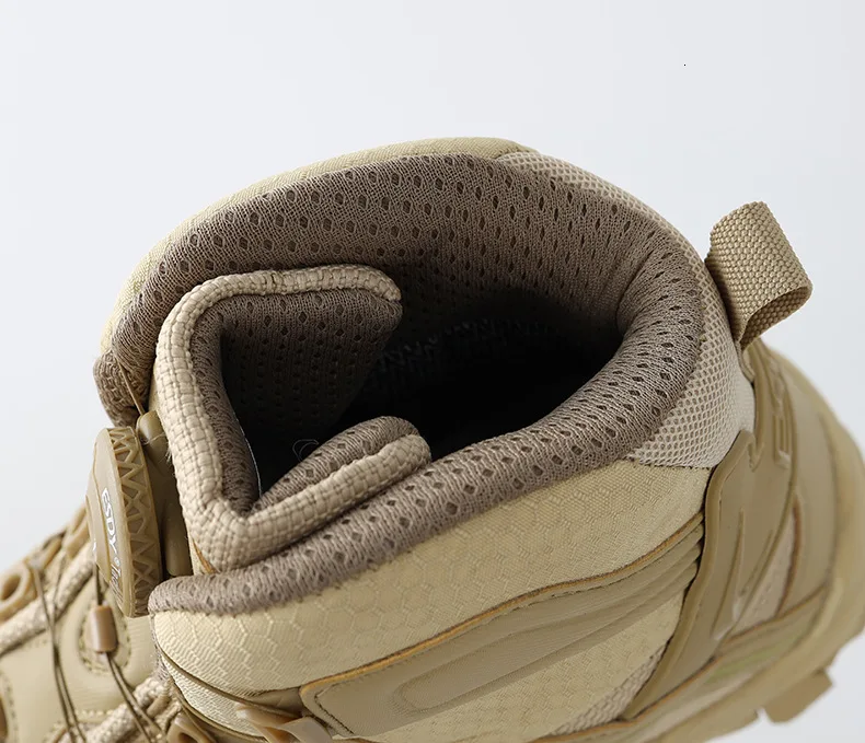 Bottes d'Entraînement de Keeptics Améliorées pour Homme, Chaussures de Randonnée, de Pêche, de html, de Camping en Plein Air, Anti-usure, Réponse Rine