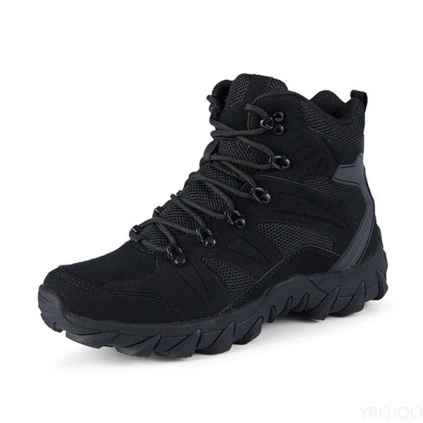 Bottes de randonnée en plein air pour hommes, bottes de moto dans le désert, Zapatos Zbre, hiver, nouveau – Image 6