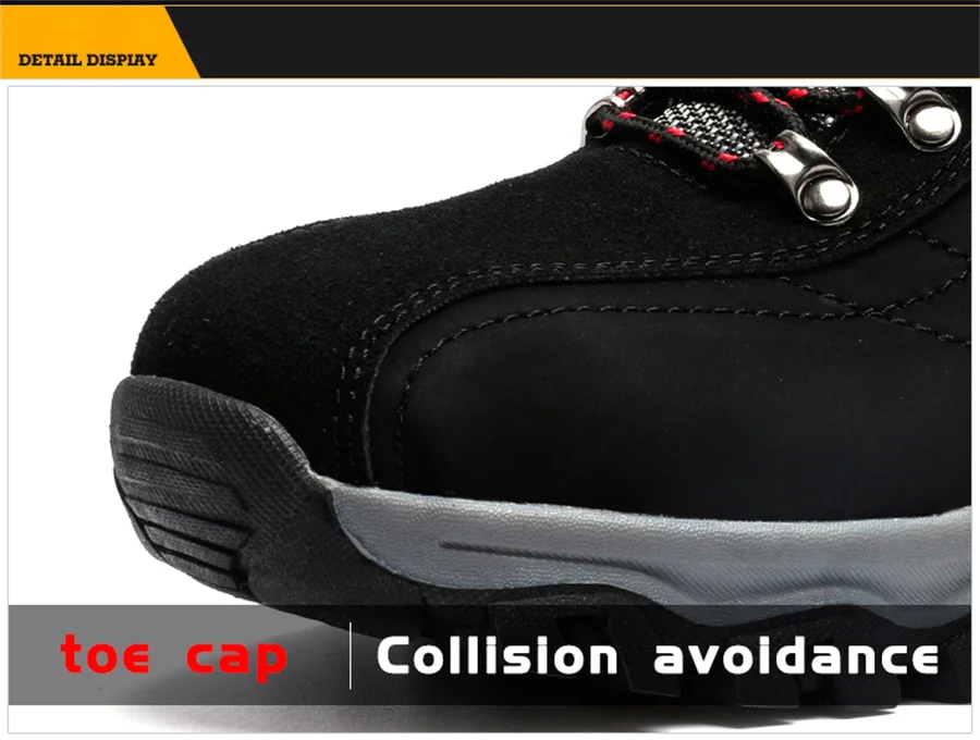 Bottes de randonnée hautes en daim pour hommes, chaussures de trekking en plein air, imperméables, bottes militaires Dulskip