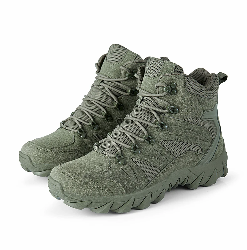 Bottes militaires décontractées pour hommes, chaussures de randonnée, baskets pour hommes, sports et loisirs, mocassins à plateforme