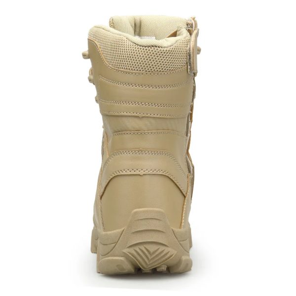Bottes de randonnée montantes pour hommes, chaussures de plein air anti-collision, chaussures de travail, baskets de trekking anti-ald, nouveau – Image 3