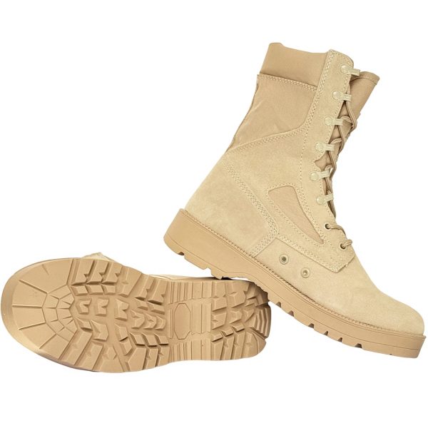 LAHORS-Bottes imperméables pour hommes, chaussures de randonnée en plein air, bottes de l'armée du désert, bottes de rinçage respirantes pour hommes, tout neuf – Image 4