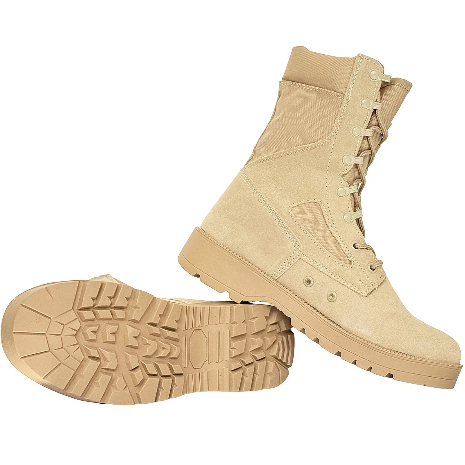 LAHORS-Bottes imperméables pour hommes, chaussures de randonnée en plein air, bottes de l'armée du désert, bottes de rinçage respirantes pour hommes, tout neuf