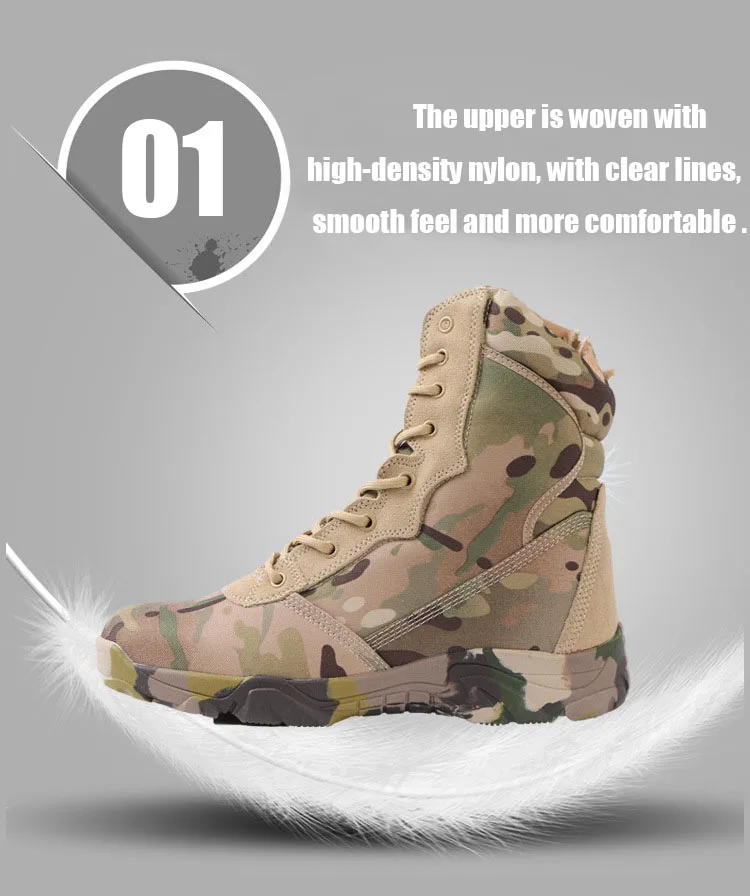 DulMilitary-Bottes de randonnée authentiques pour hommes, chaussures de l'armée américaine, chasse, trekking, camping, canadisme, travail d'hiver, 2021