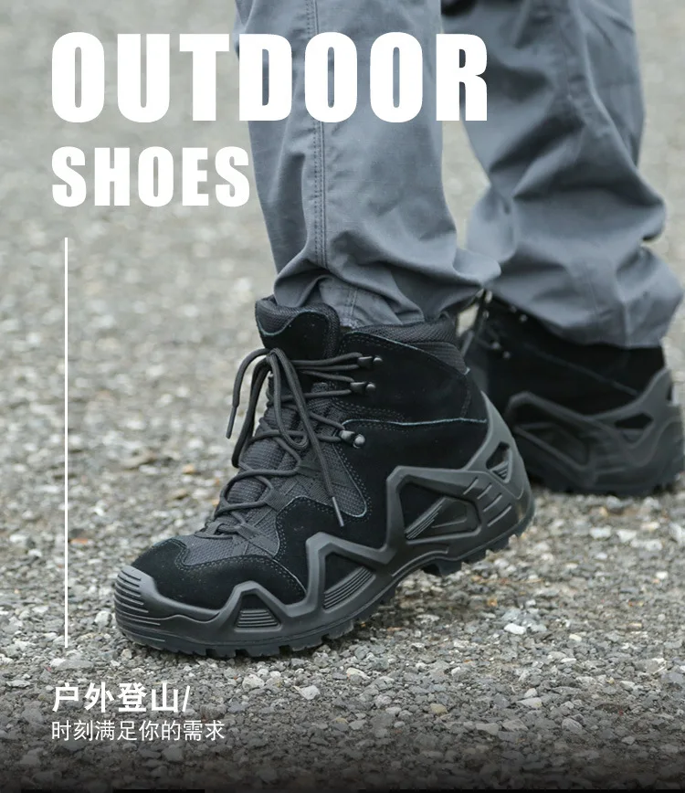 Bottes de rinçage de chasse décontractées pour hommes, bottes de travail de randonnée en plein air, chaussures de moto Bottes de rinçage de chasse décontractées pour hommes, bottes de travail de randonnée en plein air, chaussures de moto