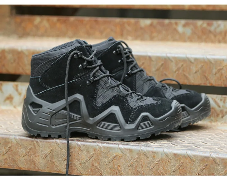 Bottes de rinçage de chasse décontractées pour hommes, bottes de travail de randonnée en plein air, chaussures de moto Bottes de rinçage de chasse décontractées pour hommes, bottes de travail de randonnée en plein air, chaussures de moto