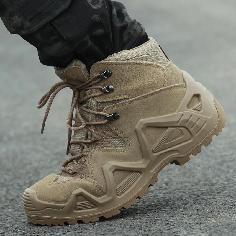 Bottes de rinçage de chasse décontractées pour hommes, bottes de travail de randonnée en plein air, chaussures de moto Bottes de rinçage de chasse décontractées pour hommes, bottes de travail de randonnée en plein air, chaussures de moto