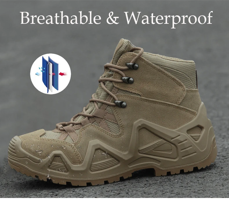 Bottes de rinçage de chasse décontractées pour hommes, bottes de travail de randonnée en plein air, chaussures de moto Bottes de rinçage de chasse décontractées pour hommes, bottes de travail de randonnée en plein air, chaussures de moto