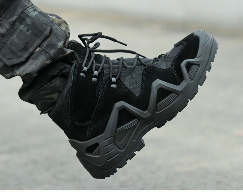 Bottes de rinçage de chasse décontractées pour hommes, bottes de travail de randonnée en plein air, chaussures de moto Bottes de rinçage de chasse décontractées pour hommes, bottes de travail de randonnée en plein air, chaussures de moto