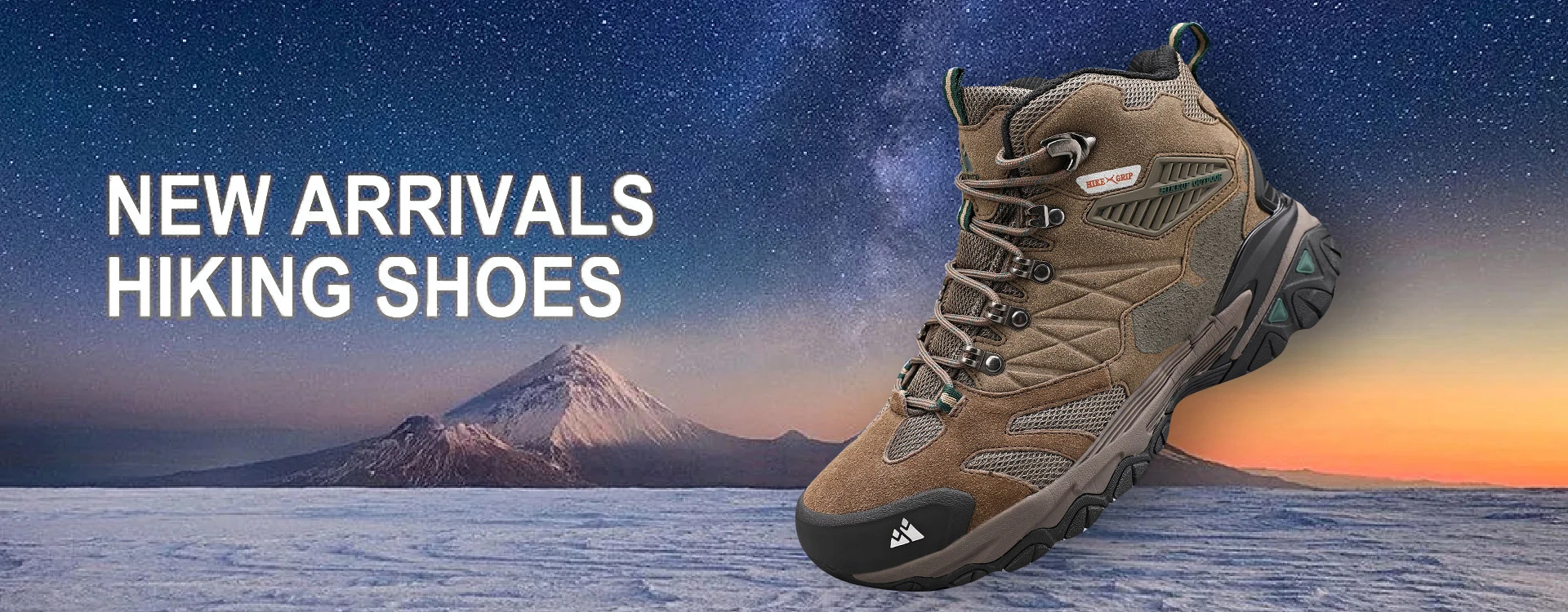 HIKEUP-Bottes de randonnée en daim imperméables pour hommes, chaussures de trekking, bottes militaires Dulskip, haut, extérieur, hiver