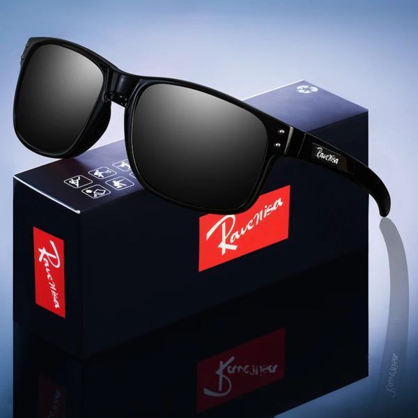 Lunettes de soleil carrées polarisées pour hommes, lunettes de conduite, lunettes de pêche, mode sportive, UV400, TR90 – Image 2