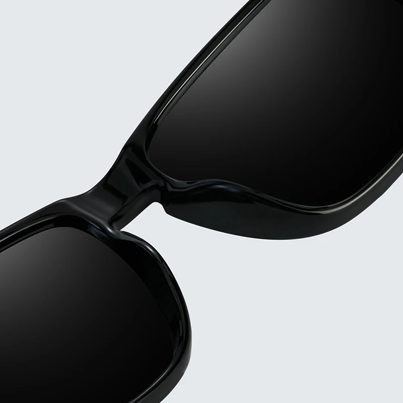 Lunettes de soleil carrées polarisées pour hommes, lunettes de conduite, lunettes de pêche, mode sportive, UV400, TR90
