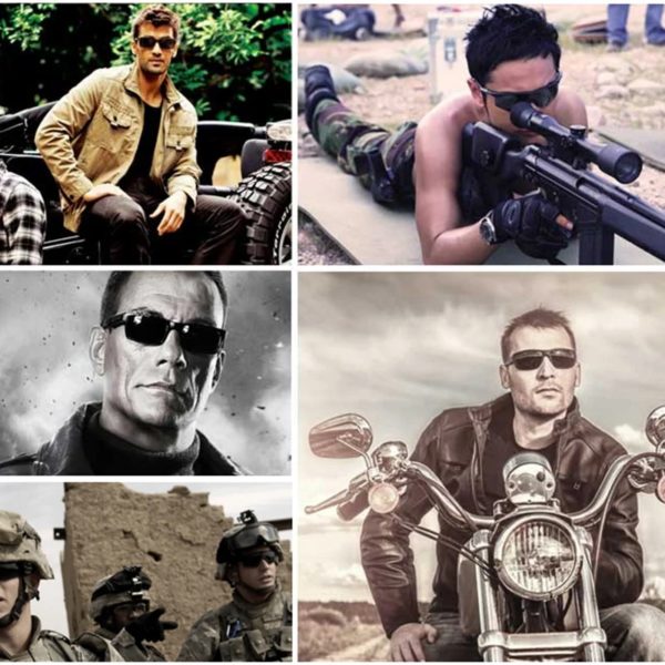 Lunettes de soleil polarisées pour hommes, lunettes de soleil militaires en aluminium et magnésium, lunettes de conduite HD pour hommes/femmes Oculos masculino – Image 3