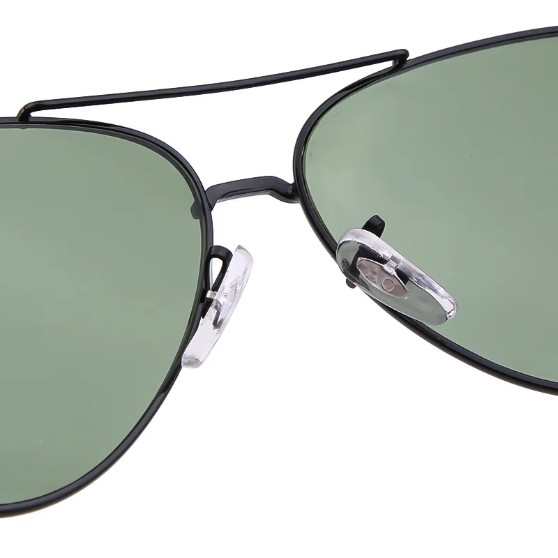 Lunettes de soleil d'aviation pour hommes et femmes, lunettes de soleil optiques militaires de l'armée américaine, lunettes de soleil pilote AO, 2021 Oculos De Sites Mascul37, 8057