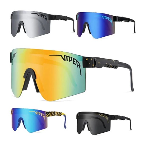 Pit Viper-Lunettes de soleil pour adultes, lunettes de soleil pour hommes et femmes, lunettes de plein air, lunettes de sport, nuances VTT, sans boîte, UV400
