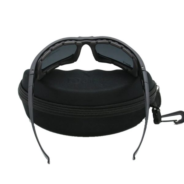 X7 Destroy Andrular-Lunettes de soleil polarisées militaires pour hommes, lunettes de l'armée avec 4 lentilles, boîte d'origine, lunettes de randonnée, lunettes de tir – Image 5