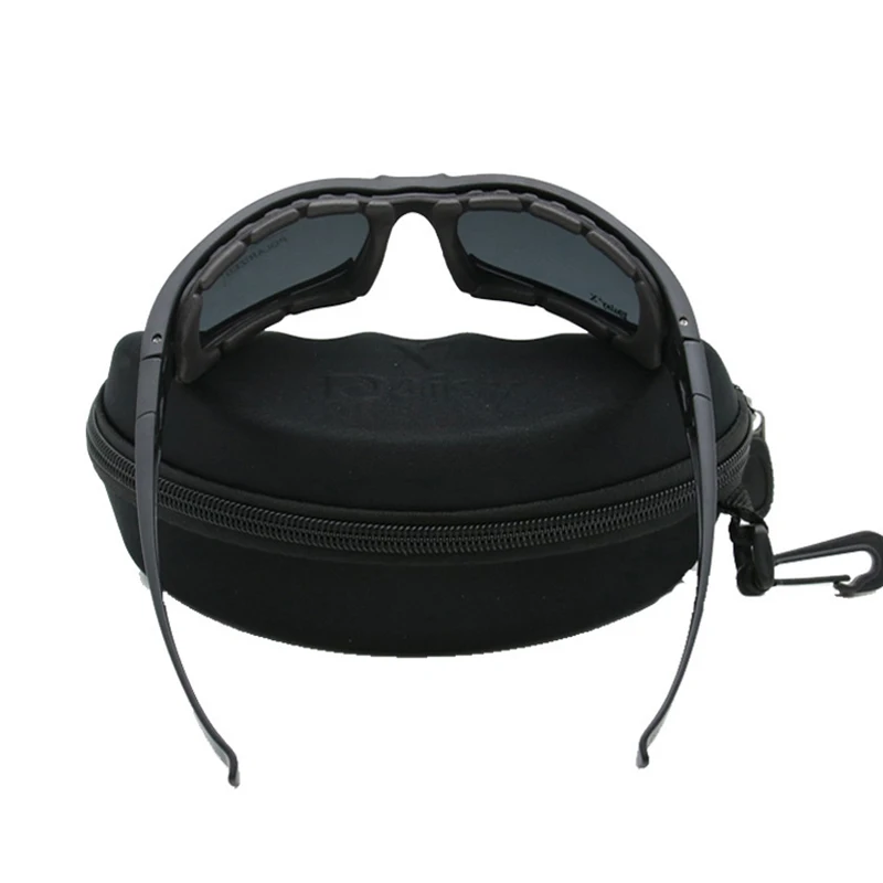 X7 Destroy Andrular-Lunettes de soleil polarisées militaires pour hommes, lunettes de l'armée avec 4 lentilles, boîte d'origine, lunettes de randonnée, lunettes de tir