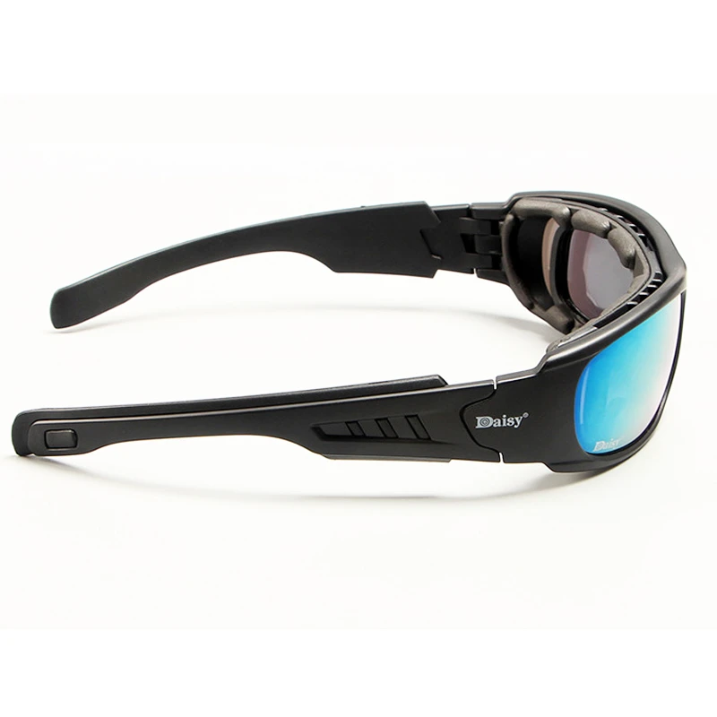 Dure AndrC6 DulPolarized-Lunettes de soleil militaires pour hommes, lunettes de protection pour odorà air comprimé, document de tir à balles